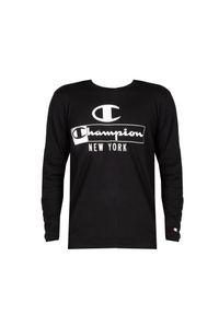 Champion Longsleeve | 217998 | Mężczyzna | Czarny. Okazja: na co dzień. Kolor: czarny. Materiał: bawełna. Długość rękawa: długi rękaw. Wzór: nadruk. Styl: casual, elegancki #5