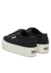 Superga Tenisówki 2790 Platform S9111LW Czarny. Kolor: czarny. Materiał: materiał. Obcas: na platformie #5