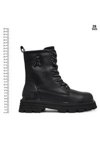 Patrizia Pepe Trapery PPJ978.01 Czarny. Kolor: czarny. Materiał: skóra #2