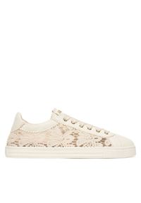 AGL Sneakersy Sade Fabric D936031PGKT046C253 Écru. Kolor: kremowy. Materiał: materiał #1