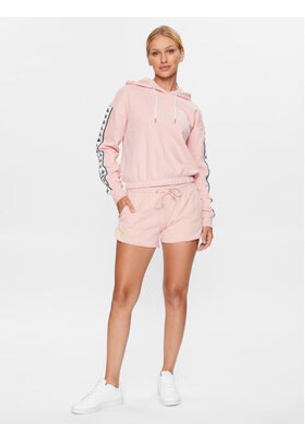 Kappa Bluza 313024 Koralowy Regular Fit. Kolor: pomarańczowy. Materiał: bawełna