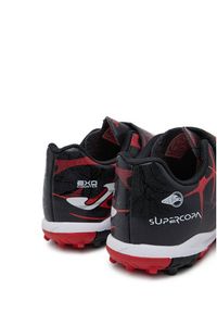 Joma Buty do piłki nożnej Super Copa Jr 2501 SCJS2501TFV Czarny. Kolor: czarny. Materiał: skóra #8