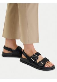 U.S. Polo Assn. Sandały EO-EDITH001W/6Y1 Czarny. Kolor: czarny. Materiał: skóra #1
