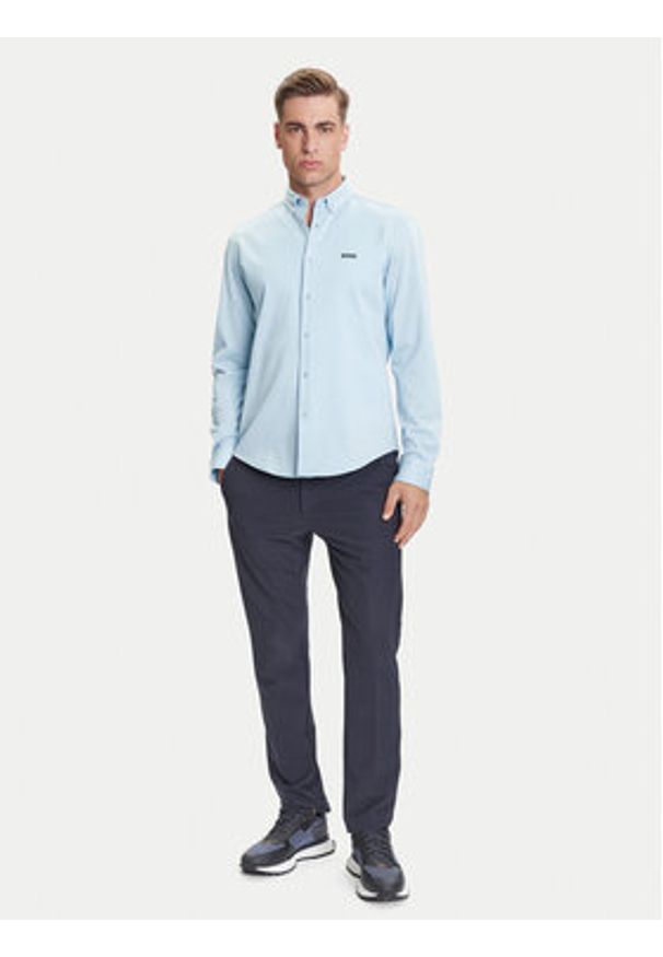 BOSS Koszula B_Motion 50544795 Błękitny Regular Fit. Kolor: niebieski. Materiał: bawełna