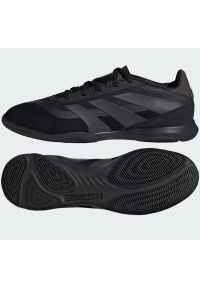 Adidas - Buty adidas Predator League L In M IG5457 czarne. Kolor: czarny. Materiał: materiał, syntetyk. Szerokość cholewki: normalna