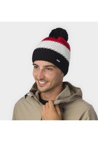 Czapka Eisbar Star Pompon MÜ. Kolor: czerwony. Materiał: wełna. Styl: sportowy #1