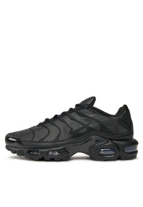 Nike Sneakersy Air Max Plus AJ2029 001 Czarny. Kolor: czarny. Materiał: skóra. Model: Nike Air Max