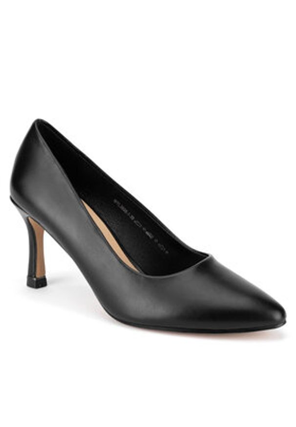 Clara Barson Szpilki WYL3806-1 Czarny. Kolor: czarny. Materiał: skóra. Obcas: na szpilce