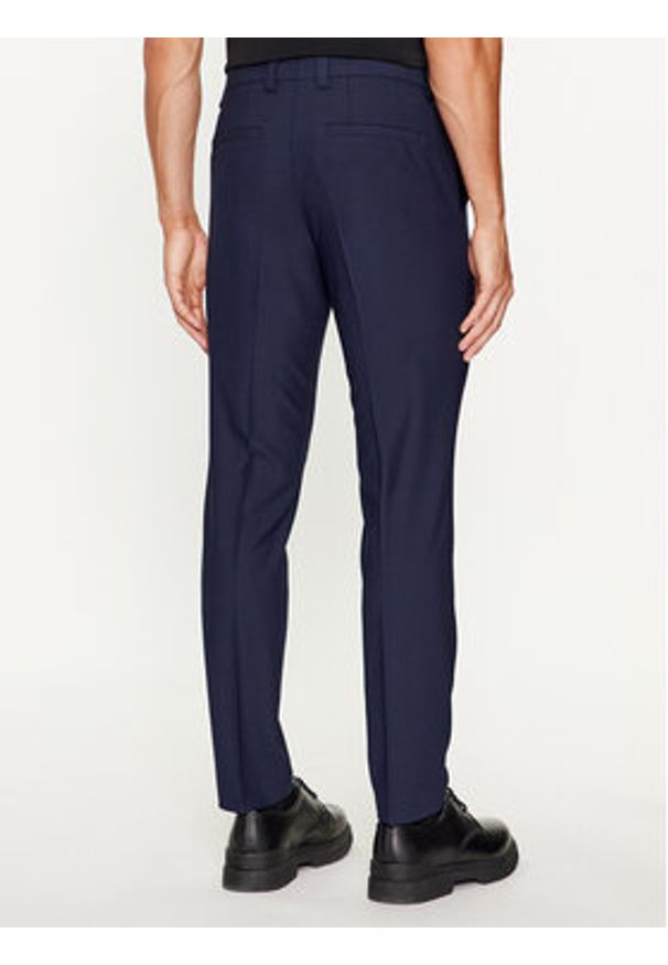Hugo Garnitur Henry/Getlin233V1X 50495023 Granatowy Slim Fit. Kolor: niebieski. Materiał: syntetyk