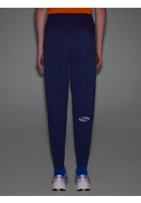 4f - 4F Spodnie do biegania w terenie szybkoschnące damskie - szare XL. Kolor: szary. Materiał: dresówka, tkanina, elastan, włókno, dzianina, materiał, syntetyk. Wzór: ze splotem. Sport: bieganie, fitness #2