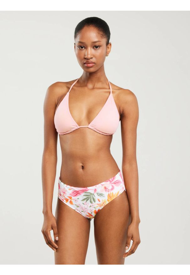 Big-Star - Dół od kostiumu kąpielowego z motywem kwiatowym Morrasa 000. Kolor: wielokolorowy. Materiał: materiał. Wzór: kwiaty