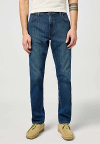 Wrangler - MESKIE SPODNIE WRANGLER GREENSBORO FOG 112364949 #1