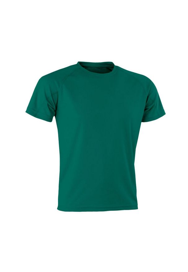 SPIRO - Męska Koszulka Impact Aircool. Kolor: zielony. Sport: turystyka piesza