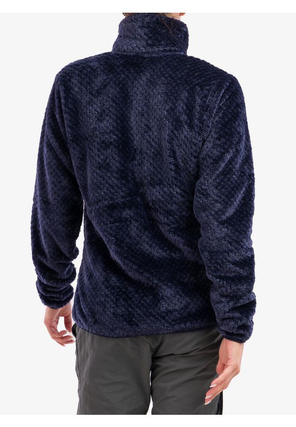 columbia - Damski sweter polarowy Columbia Fire Side II Sherpa Fz. Kolor: niebieski. Materiał: polar. Sport: turystyka piesza