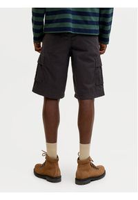 Jack & Jones Szorty materiałowe Stcole 12292263 Czarny Regular Fit. Kolor: czarny. Materiał: bawełna #6