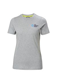 Koszulka damska Helly Hansen the ocean race. Kolor: szary. Sport: narciarstwo #1