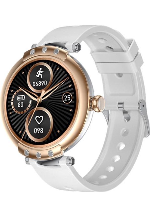 Smartwatch Bakeeley FR98 Biały. Rodzaj zegarka: smartwatch. Kolor: biały