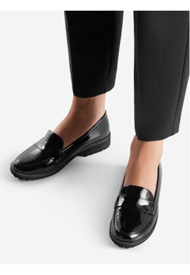 Jenny Fairy Lordsy ANNCHEN WYL1906-12 Czarny. Kolor: czarny. Materiał: skóra