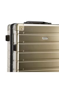 Wittchen - Średnia walizka z aluminium złota. Kolor: złoty. Materiał: guma #3