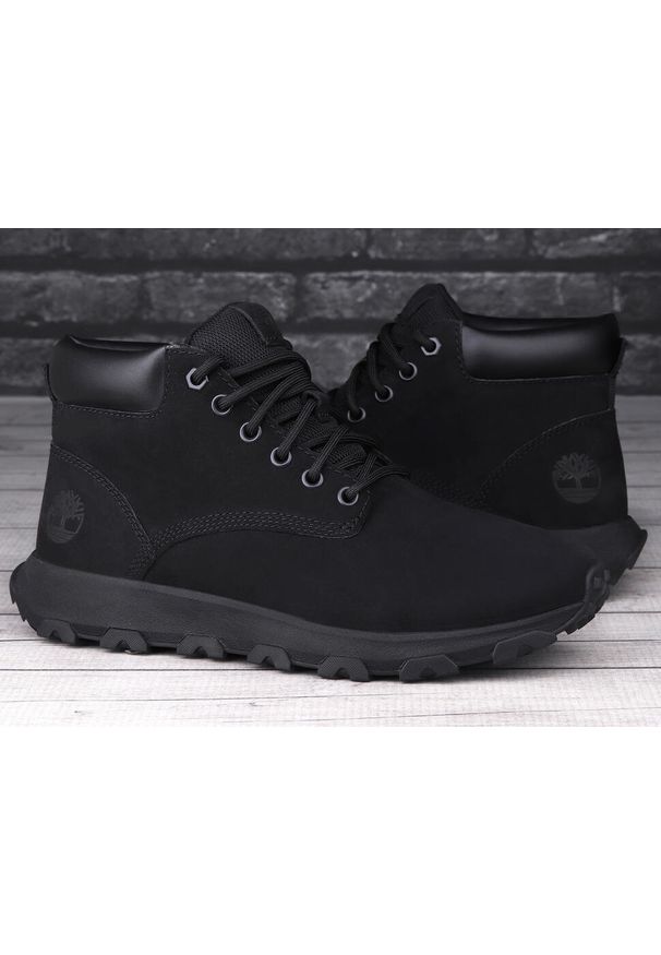 Timberland - Buty męskie sportowe Tmberland WINSON PARK CHUKKA. Kolor: czarny