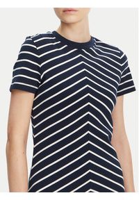 TOMMY HILFIGER - Tommy Hilfiger Sukienka codzienna WW0WW44547 Granatowy Regular Fit. Okazja: na co dzień. Kolor: niebieski. Materiał: bawełna. Typ sukienki: proste. Styl: casual #3