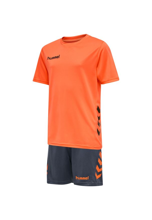 Zestaw dziecięcy Hummel hmlPROMO. Kolor: wielokolorowy, szary, pomarańczowy. Materiał: materiał. Sezon: lato. Sport: piłka nożna