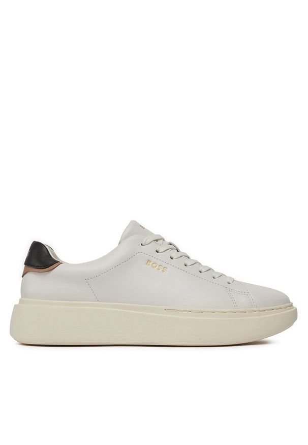 Sneakersy BOSS. Kolor: biały