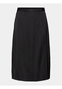 Vero Moda Spódnica trapezowa Noa 10274397 Czarny Regular Fit. Kolor: czarny. Materiał: syntetyk