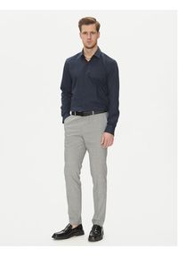 Hugo - HUGO Koszula Kenno 50539707 Granatowy Slim Fit. Kolor: niebieski. Materiał: bawełna #2