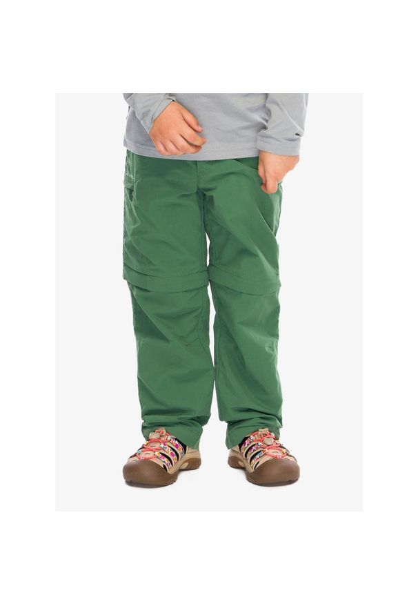 Spodnie dla dzieci Vaude Kids Detective Antimos ZO Pants. Kolor: zielony