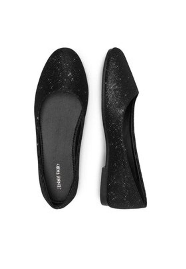Jenny Fairy Baleriny NELLA WSS21069-01 Czarny. Kolor: czarny. Materiał: materiał