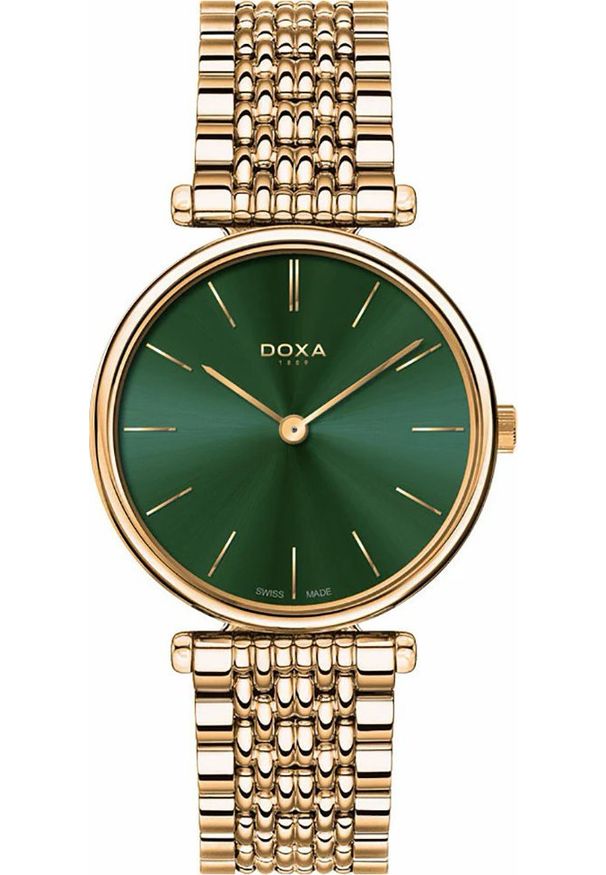 Zegarek DD-Print Zegarek męski Doxa 112.90.131.17 różowe złoto. Kolor: różowy, złoty, wielokolorowy