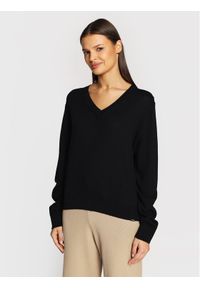 Ecoalf Sweter Keep GAKNKEEPA6261WW22 Czarny Regular Fit. Kolor: czarny. Materiał: syntetyk
