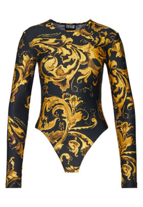 Versace Jeans Couture Body 79HAM221 JS501 Czarny Slim Fit. Kolor: czarny. Materiał: syntetyk