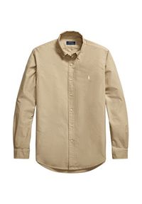 Polo Ralph Lauren Koszula 710805564515 Beżowy jasny Regular Fit. Typ kołnierza: polo. Kolor: beżowy. Materiał: bawełna #4