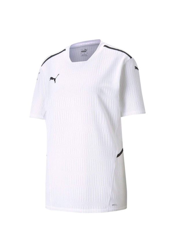 Podkoszulek Puma Teamcup Jersey, Mężczyźni. Kolor: biały. Materiał: jersey. Sport: piłka nożna