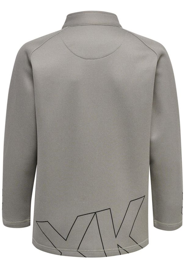 Dziecięca bluza dresowa zapinana na zamek Hummel Cima XK. Kolor: szary. Materiał: dresówka