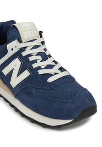New Balance Sneakersy U574BCE Niebieski. Kolor: niebieski. Materiał: skóra, zamsz. Model: New Balance 574 #6