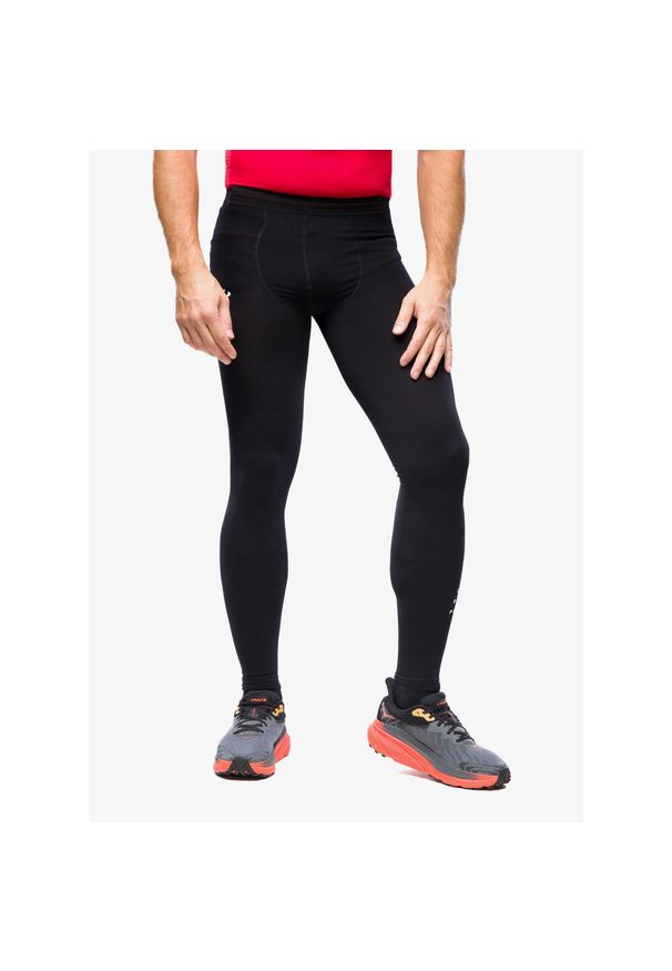 Legginsy do biegania Compressport Under Control Full Tight. Kolor: czarny. Sport: bieganie