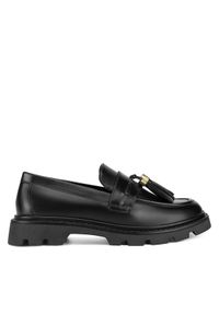 Gino Rossi - GINO ROSSI Loafersy SIMON-115856 Czarny. Kolor: czarny. Materiał: skóra #1