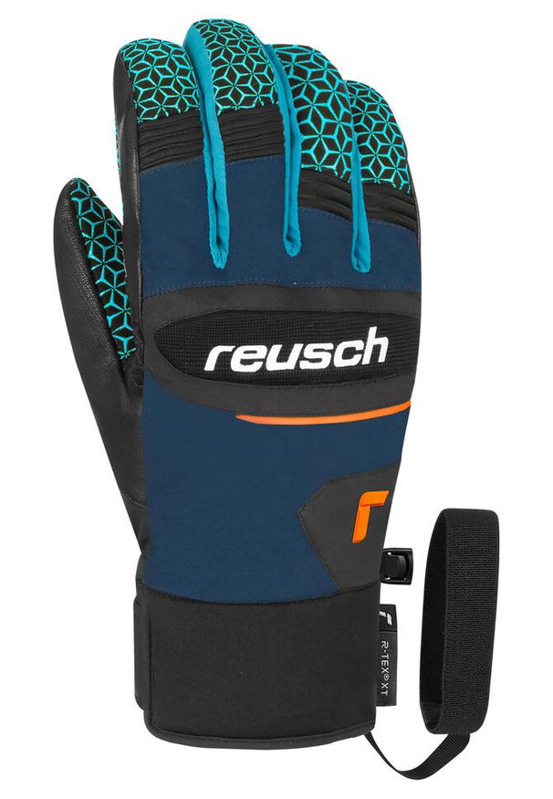 Rękawice narciarskie Reusch Dragon R-Tex® XT. Kolor: niebieski, pomarańczowy, wielokolorowy. Sezon: zima. Sport: narciarstwo