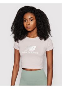 New Balance T-Shirt Athletics Podium WT03503 Różowy Fitted Fit. Kolor: różowy. Materiał: syntetyk #1