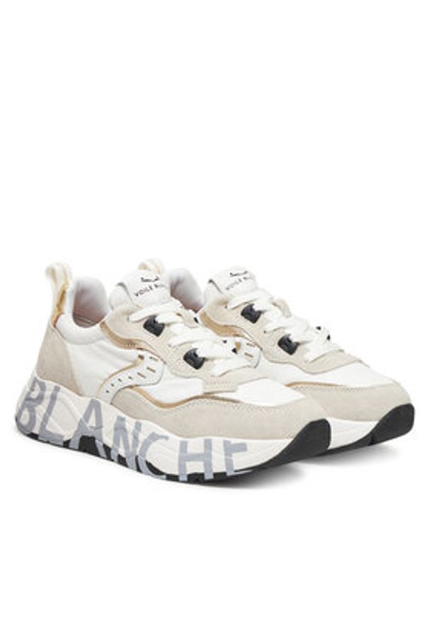 Voile Blanche Sneakersy Club105 0012017475.08.1N03 Biały. Kolor: biały. Materiał: materiał