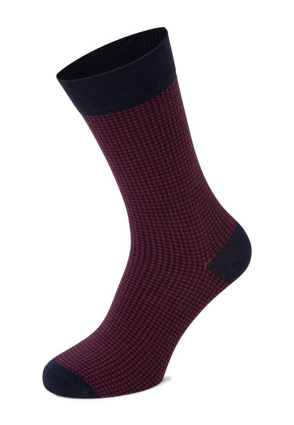 Finshley & Harding Skarpety w 2-paku Mężczyźni niebieski|czerwony jednolity, 39-42. Kolor: czerwony, niebieski, wielokolorowy. Materiał: materiał. Wzór: jednolity