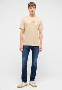 Męskie Spodnie Jeansowe Mustang Style Vegas Slim Denim Blue 1017701 5000 883 #9