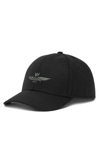 Czapka z daszkiem Aeronautica Militare. Kolor: czarny