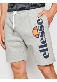 Ellesse Szorty sportowe Bossini SHS08748 Szary Regular Fit. Kolor: szary. Materiał: bawełna. Styl: sportowy