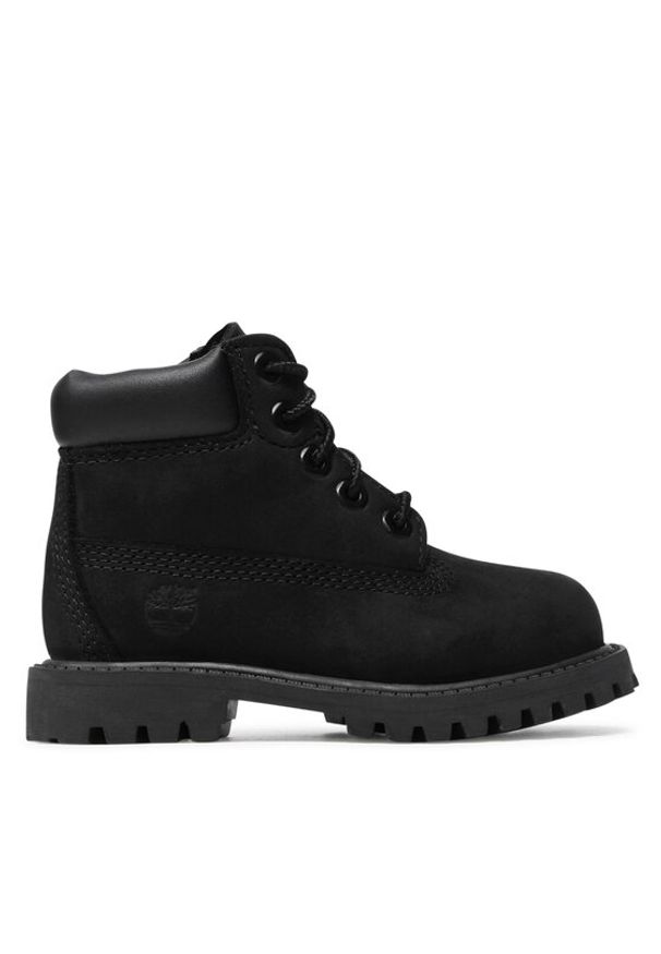 Timberland Trapery 6 In Premium Wp Boot TB0128070011 Czarny. Kolor: czarny. Materiał: nubuk, skóra