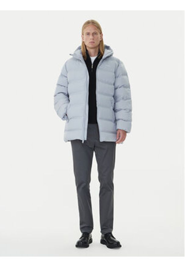 Calvin Klein Kurtka puchowa LV04LD516G Szary Regular Fit. Kolor: szary. Materiał: syntetyk