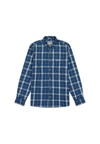 Wrangler - WRANGLER MĘSKA KOSZULA 1 PKT SHIRT BLUE INDIGO 112357249 #3